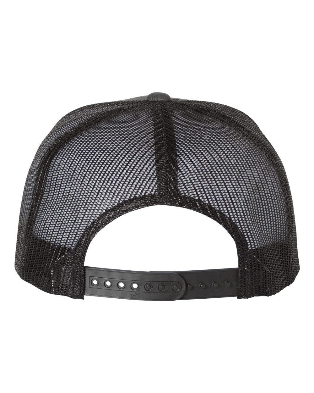 YP Classics Classic Five-Panel Trucker Cap - 6006 Charcoal- Black