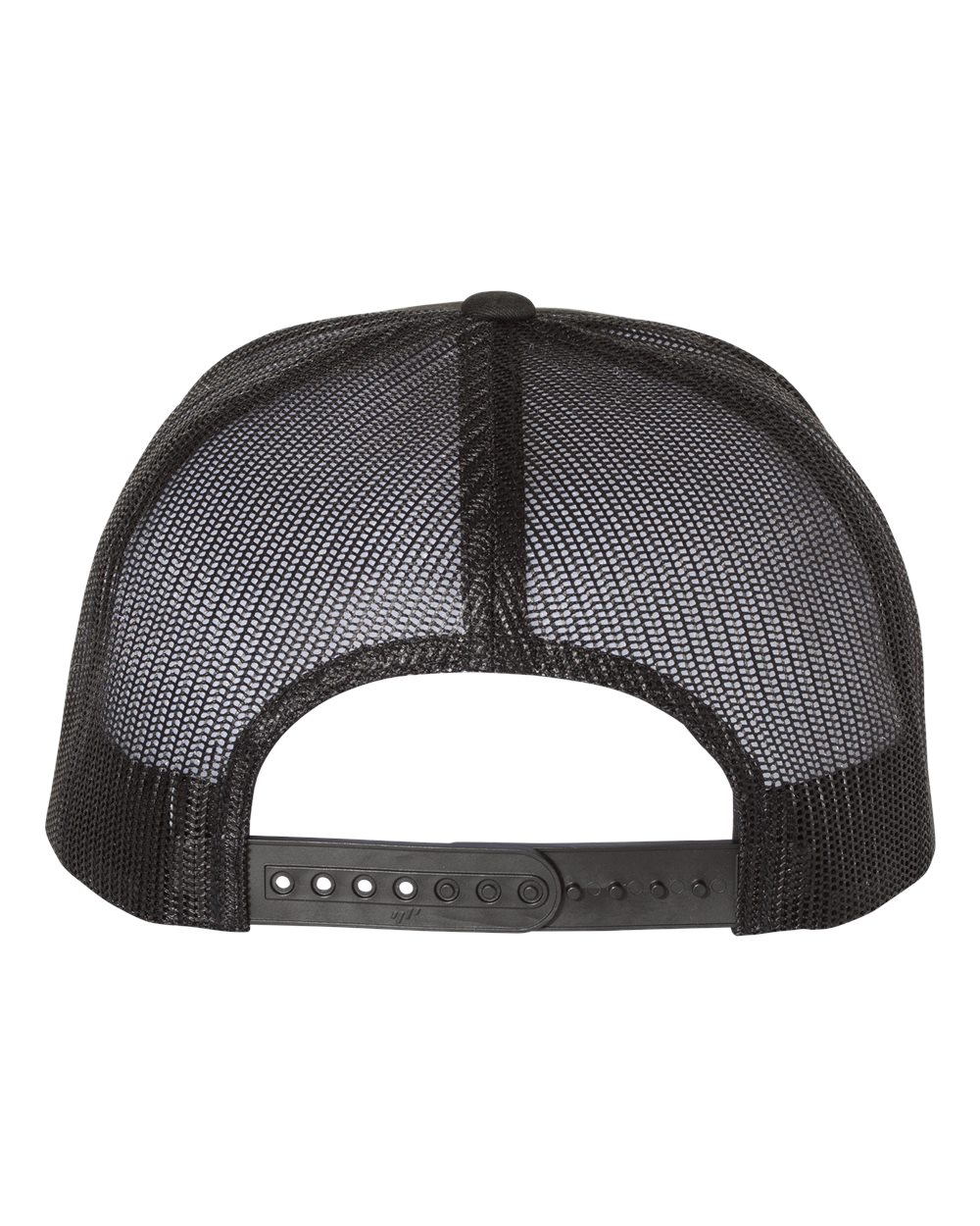 YP Classics Classic Five-Panel Trucker Cap - 6006 Multicam Black- Black