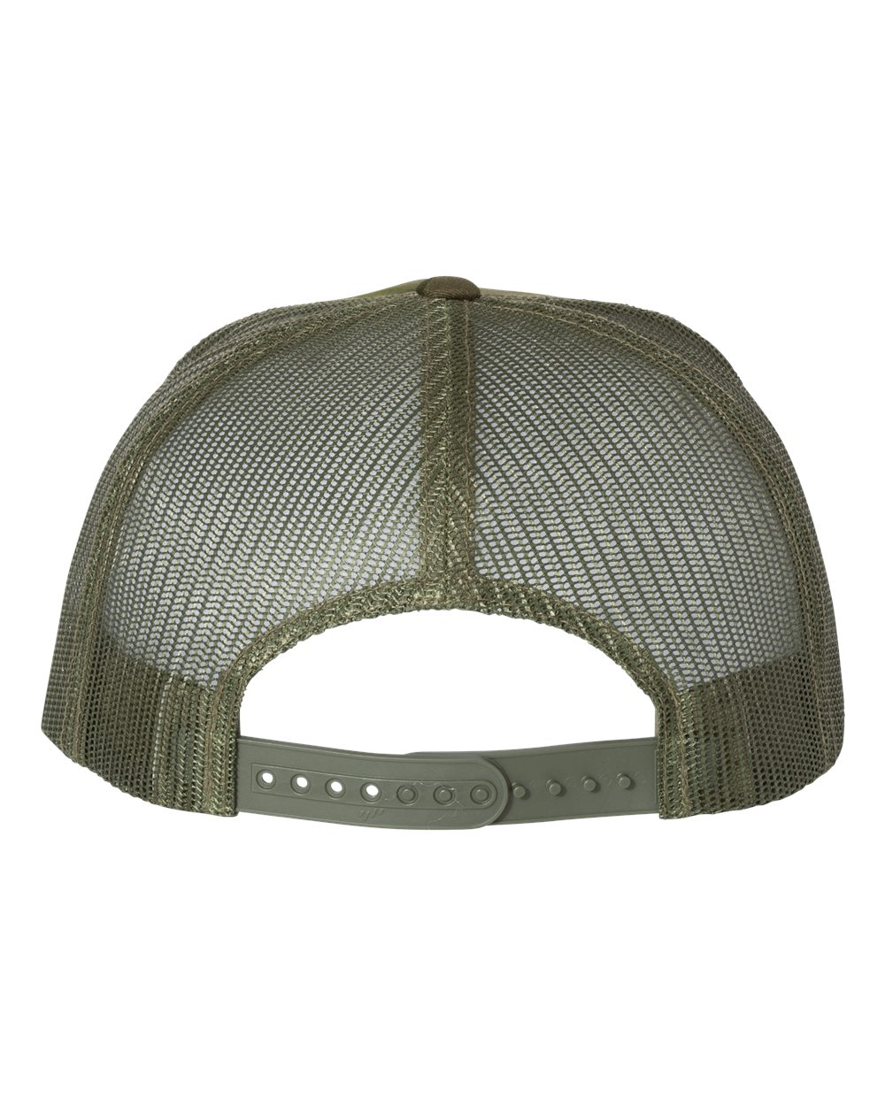 YP Classics Classic Five-Panel Trucker Cap - 6006 Multicam Tropic- Green