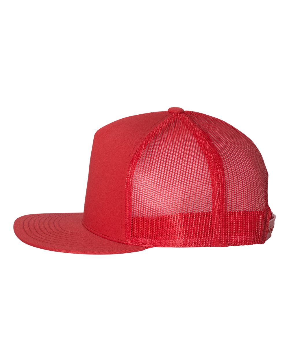 YP Classics Classic Five-Panel Trucker Cap - 6006 Red