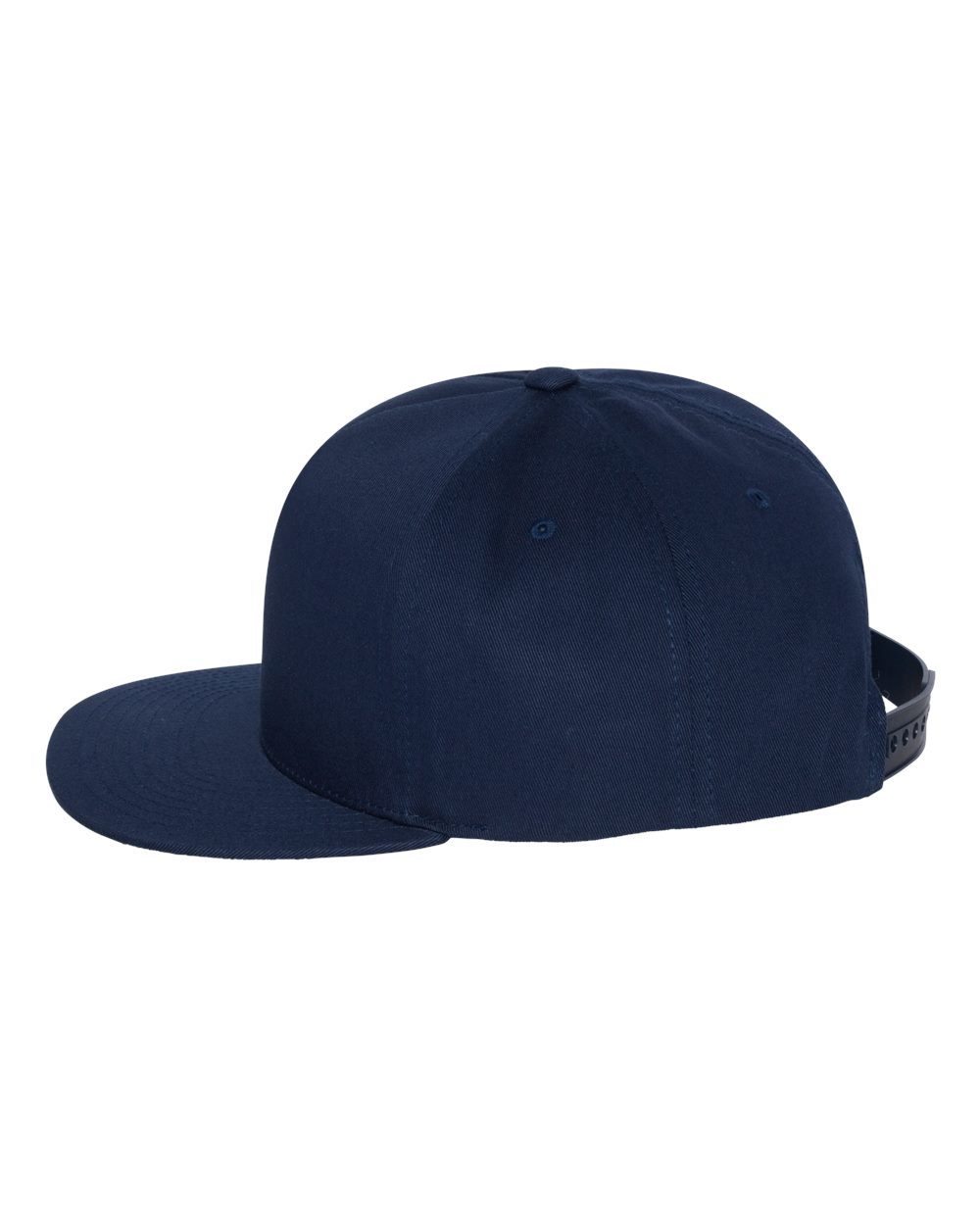 YP Classics Five-Panel Cotton Twill Snapback Cap - 6007 Navy