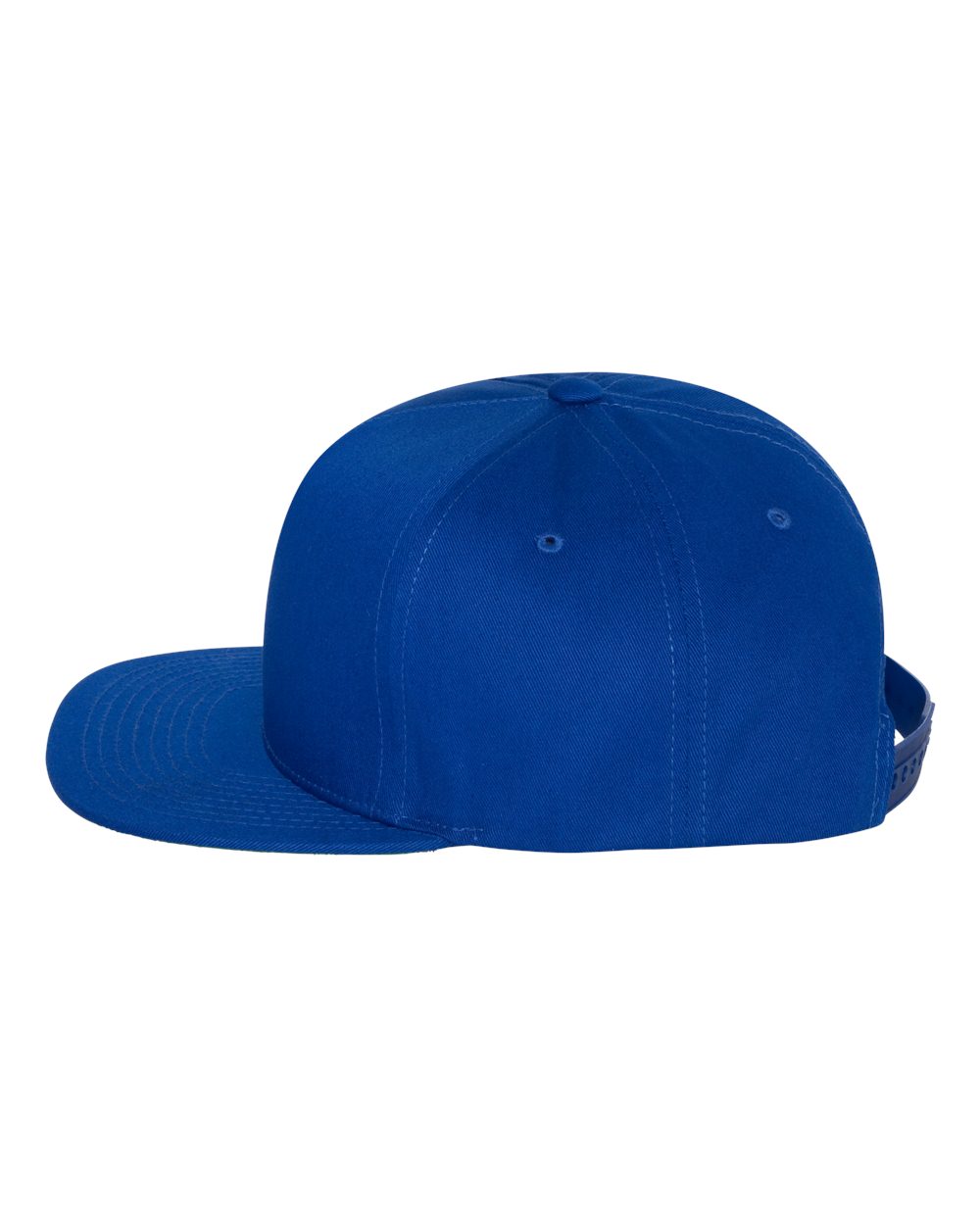 YP Classics Five-Panel Cotton Twill Snapback Cap - 6007 Royal Blue