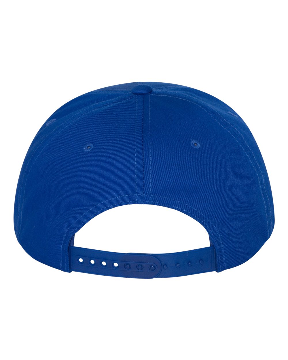 YP Classics Five-Panel Cotton Twill Snapback Cap - 6007 Royal Blue