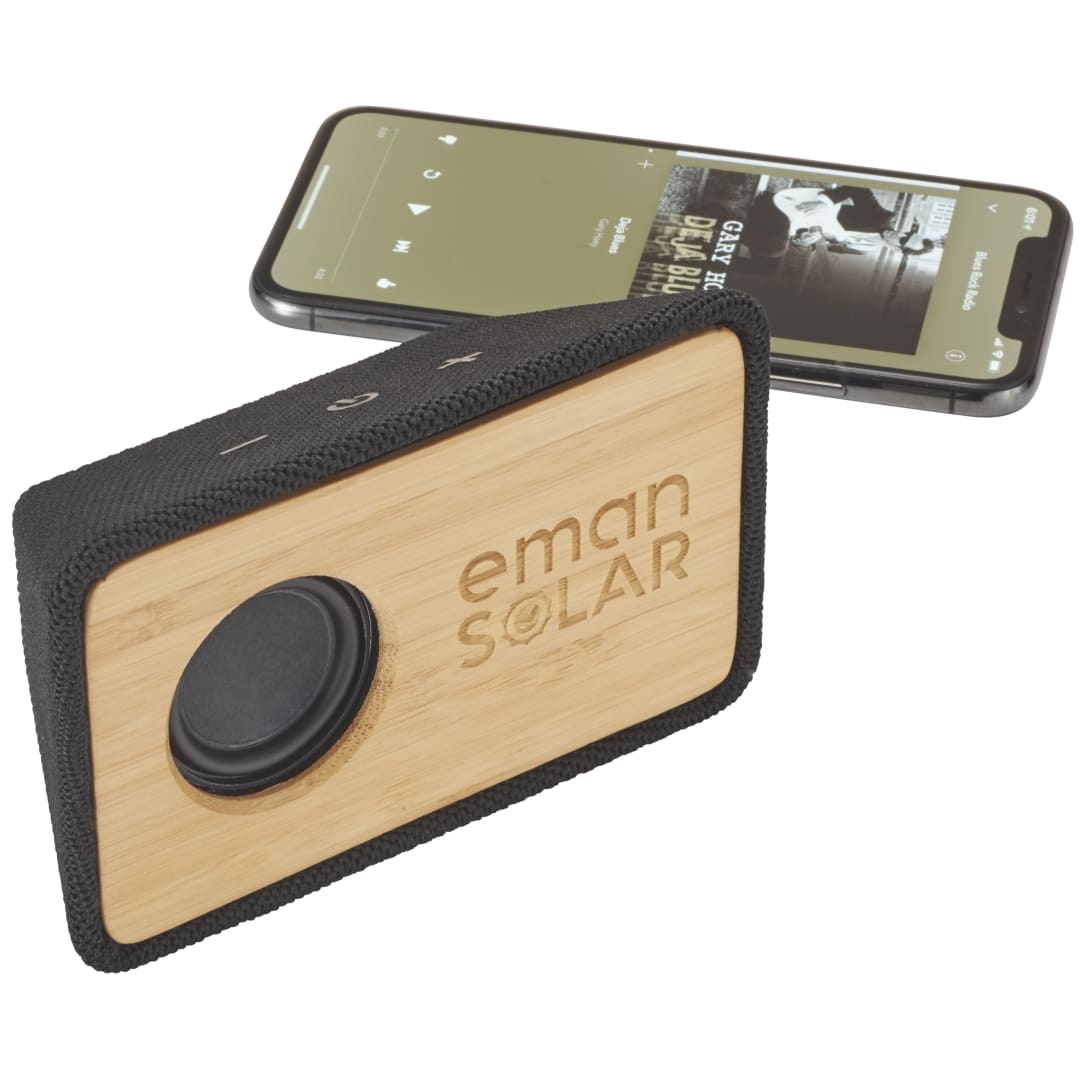 Boundary Natural Bamboo Bluetooth Speaker - 7197-13 Natural