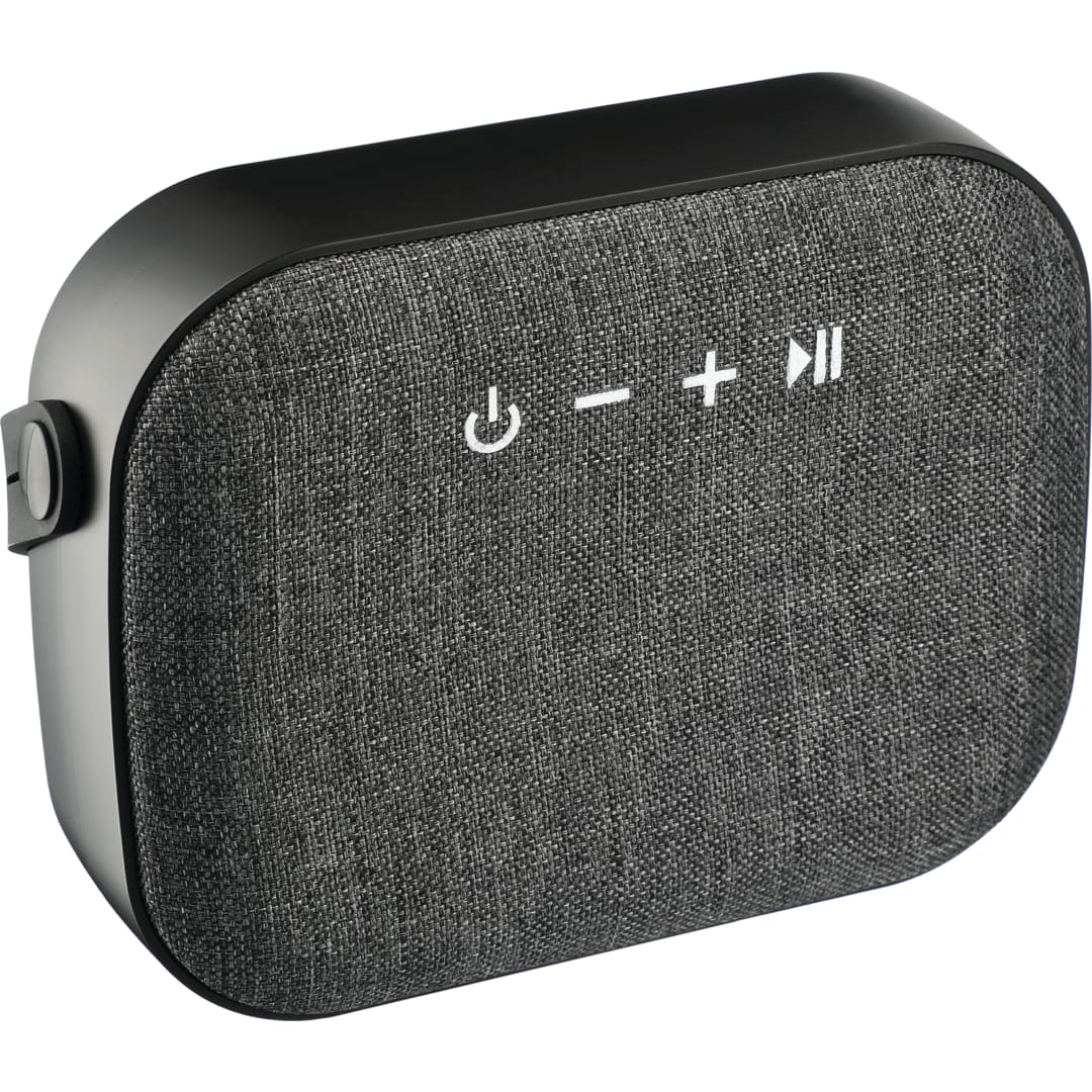Woven Fabric Bluetooth Speaker - 7198-18 Black