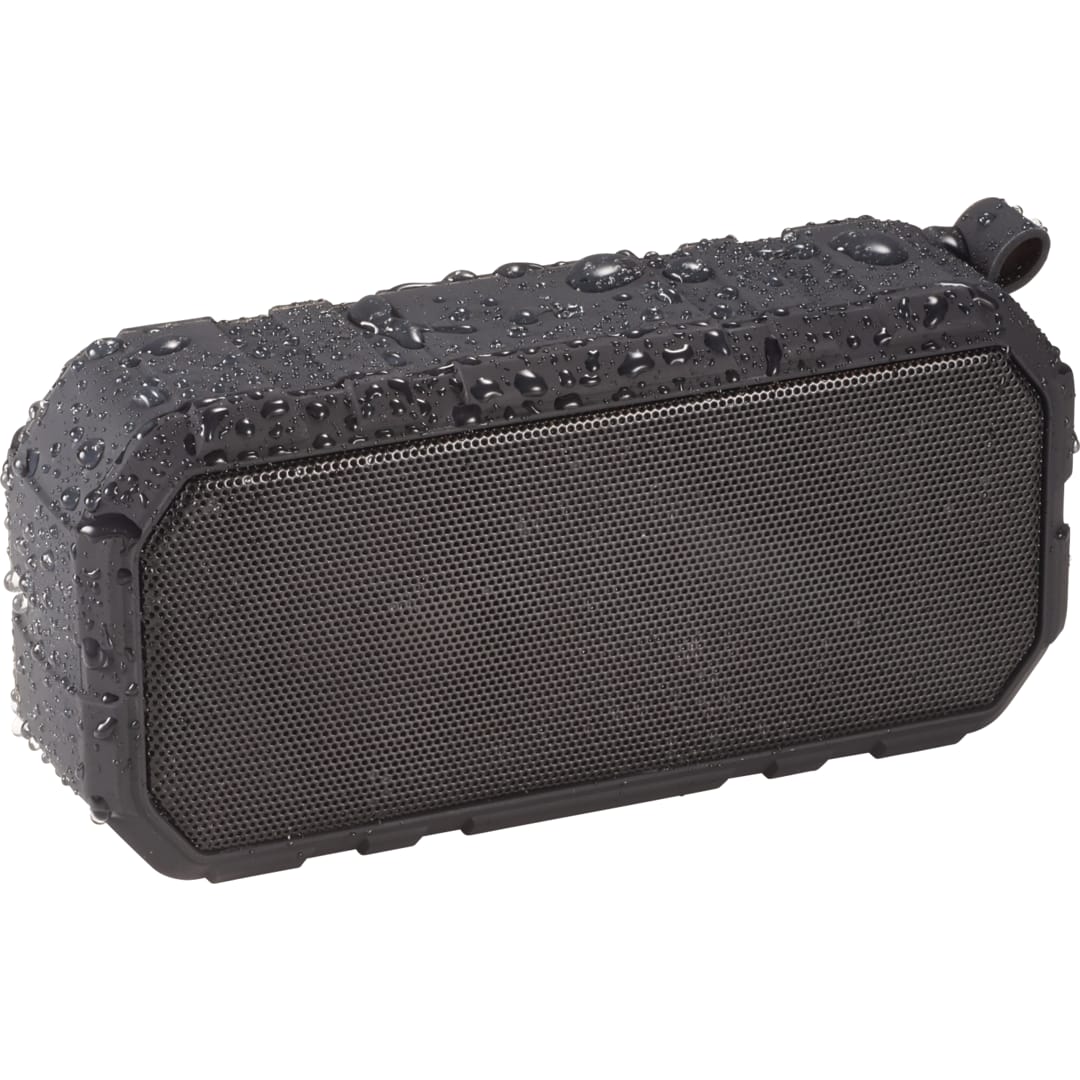 Brick Outdoor Waterproof Bluetooth Speaker - 7198-26 Black