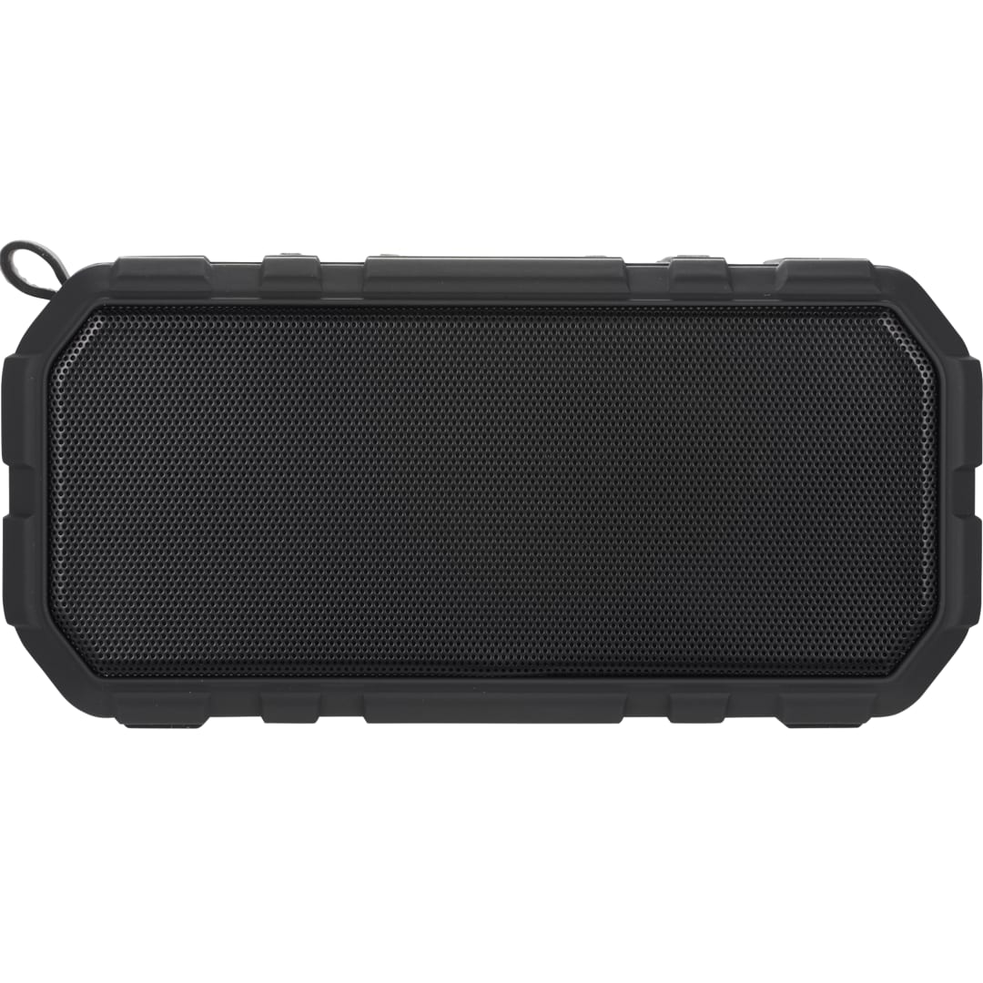 Brick Outdoor Waterproof Bluetooth Speaker - 7198-26 Black