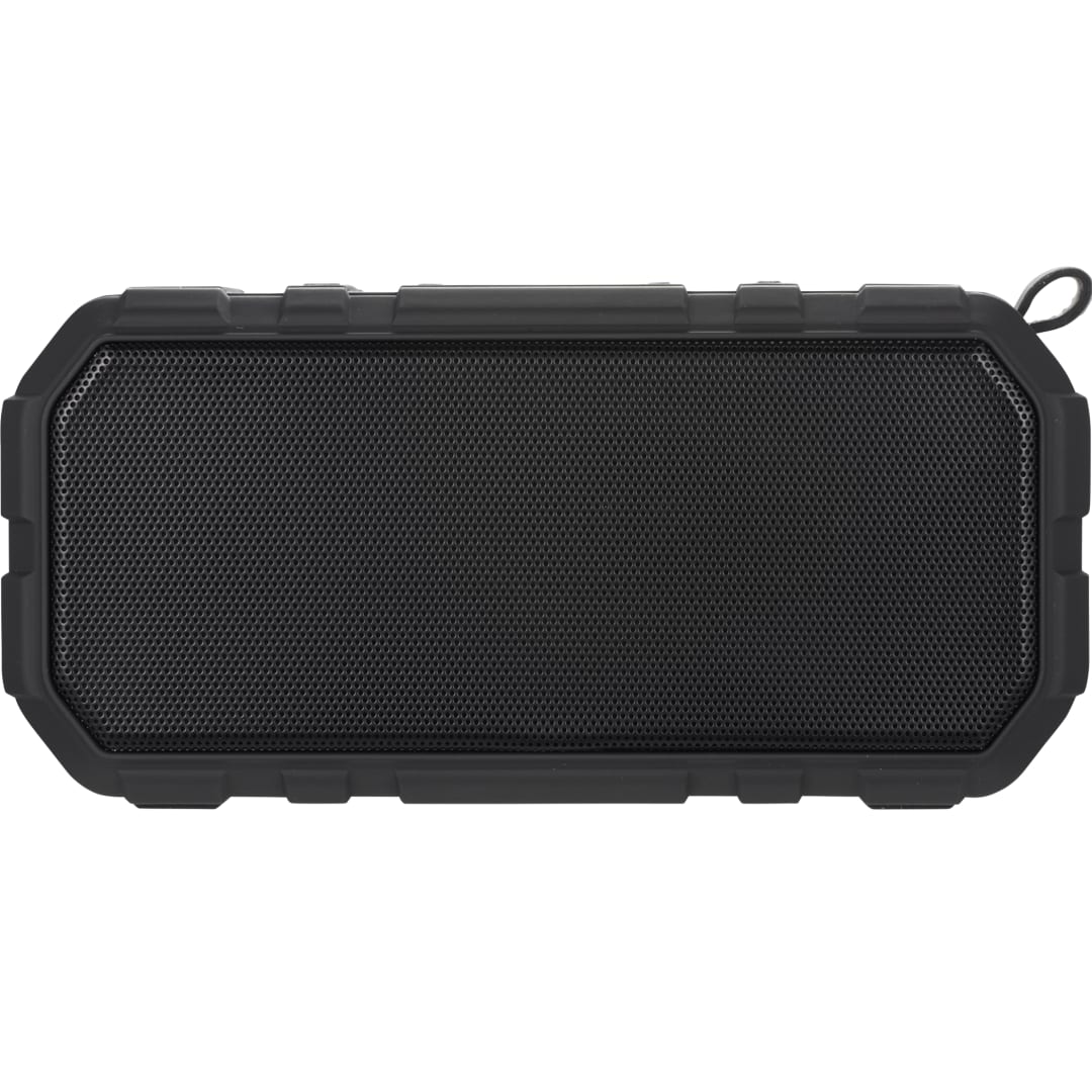 Brick Outdoor Waterproof Bluetooth Speaker - 7198-26 Black
