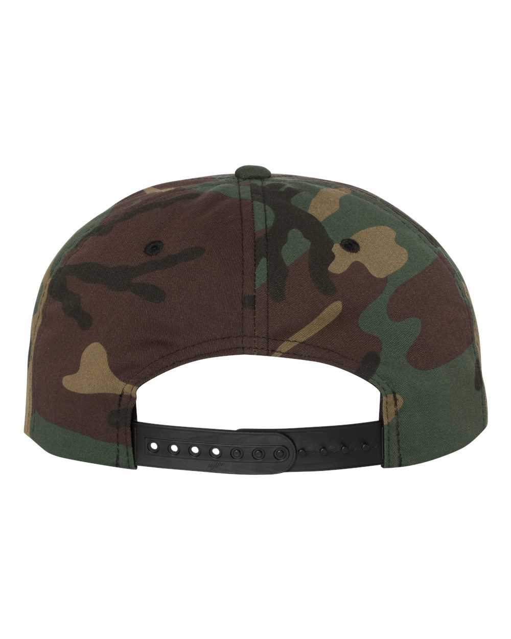 YP Classics Premium Flat Bill Snapback Cap - 6089M Green Camo