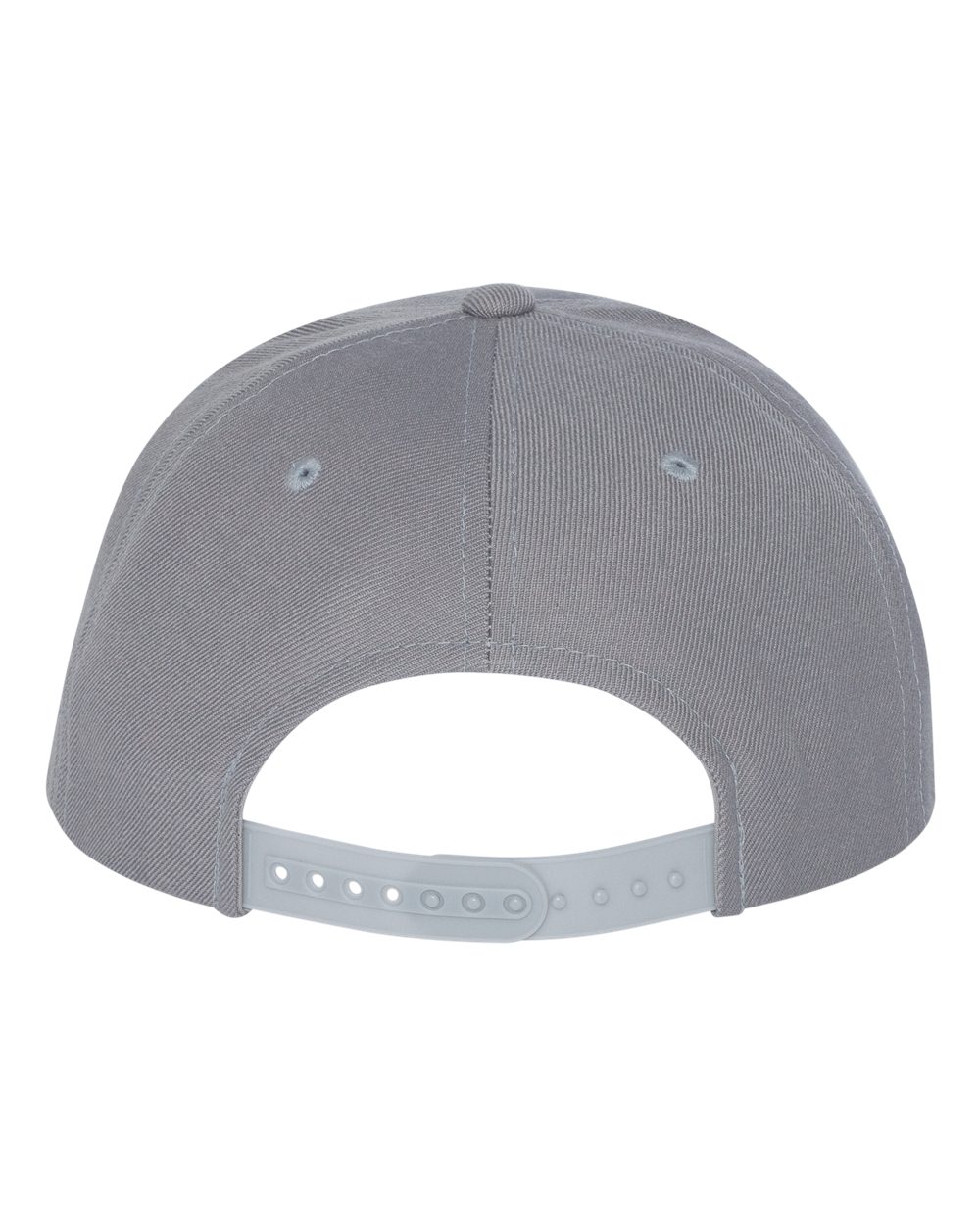 YP Classics Premium Flat Bill Snapback Cap - 6089M Silver