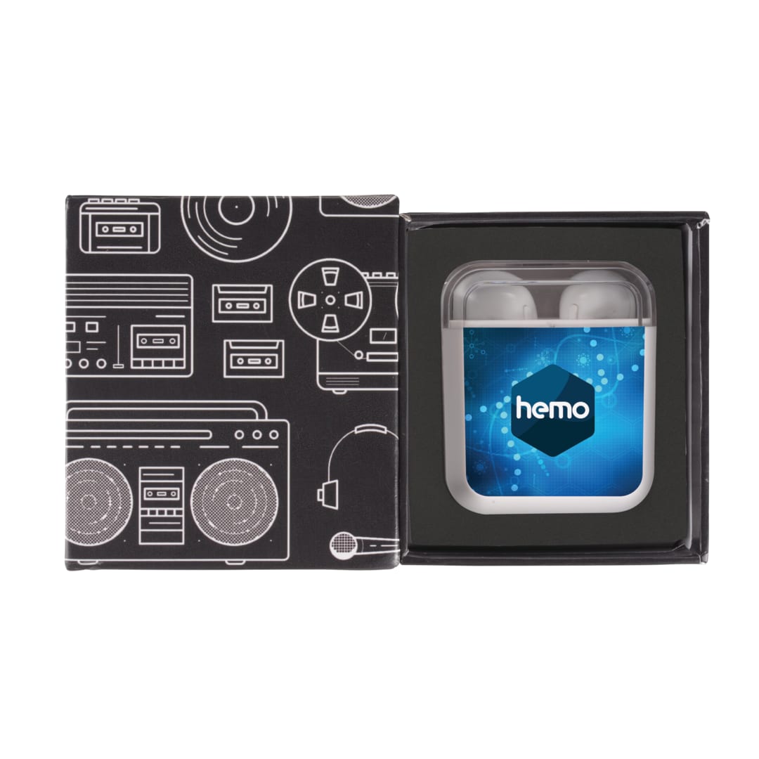 Braavos True Wireless Auto Pair Earbuds - 7198-63 White