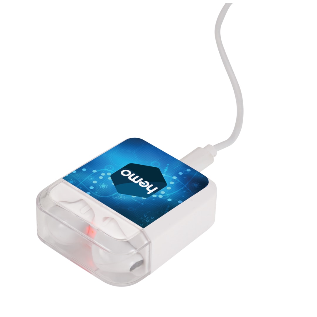 Braavos True Wireless Auto Pair Earbuds - 7198-63 White