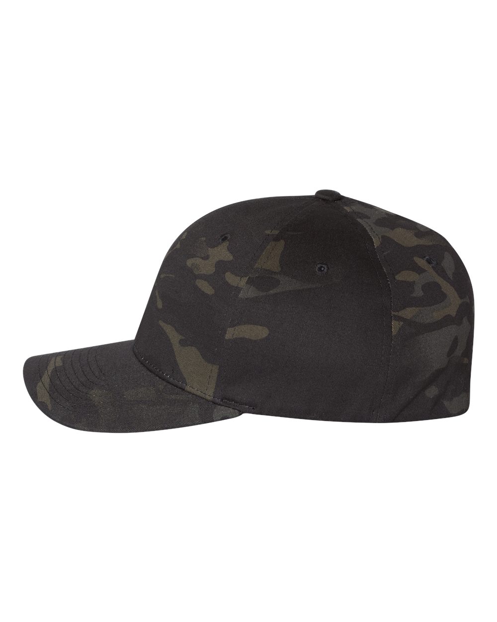 Flexfit Cotton Blend Cap - 6277 Multicam Black
