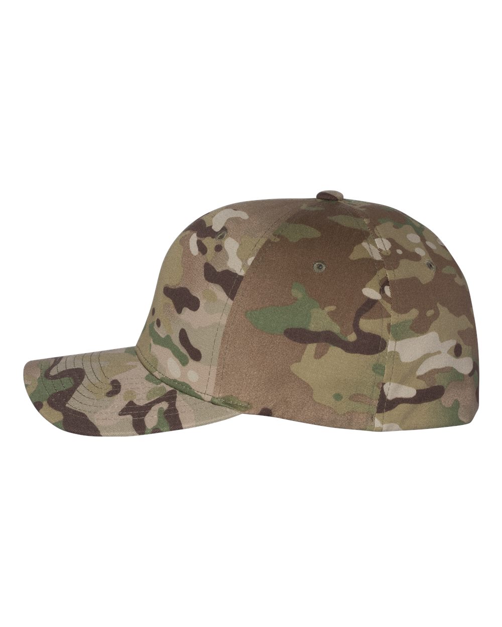 Flexfit Cotton Blend Cap - 6277 Multicam Green