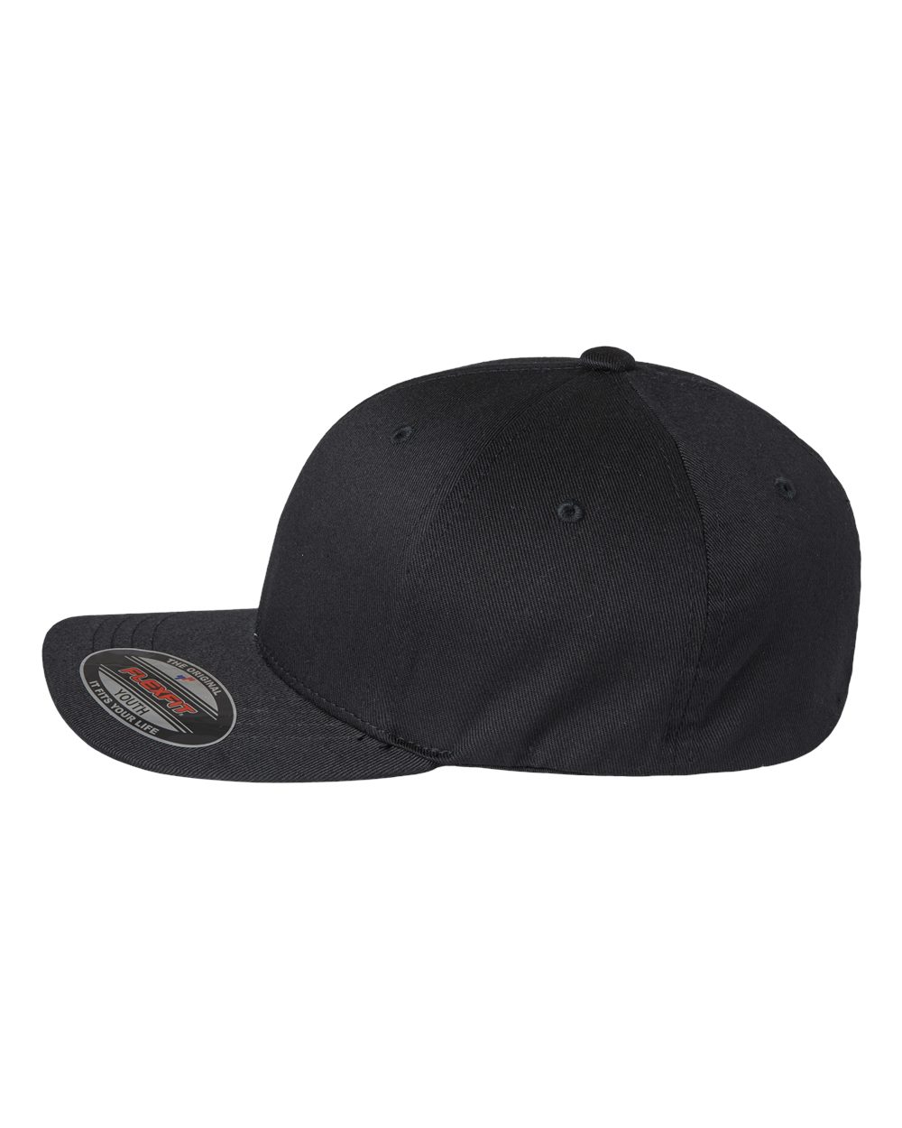 Flexfit Youth Cotton Blend Cap - 6277Y Black