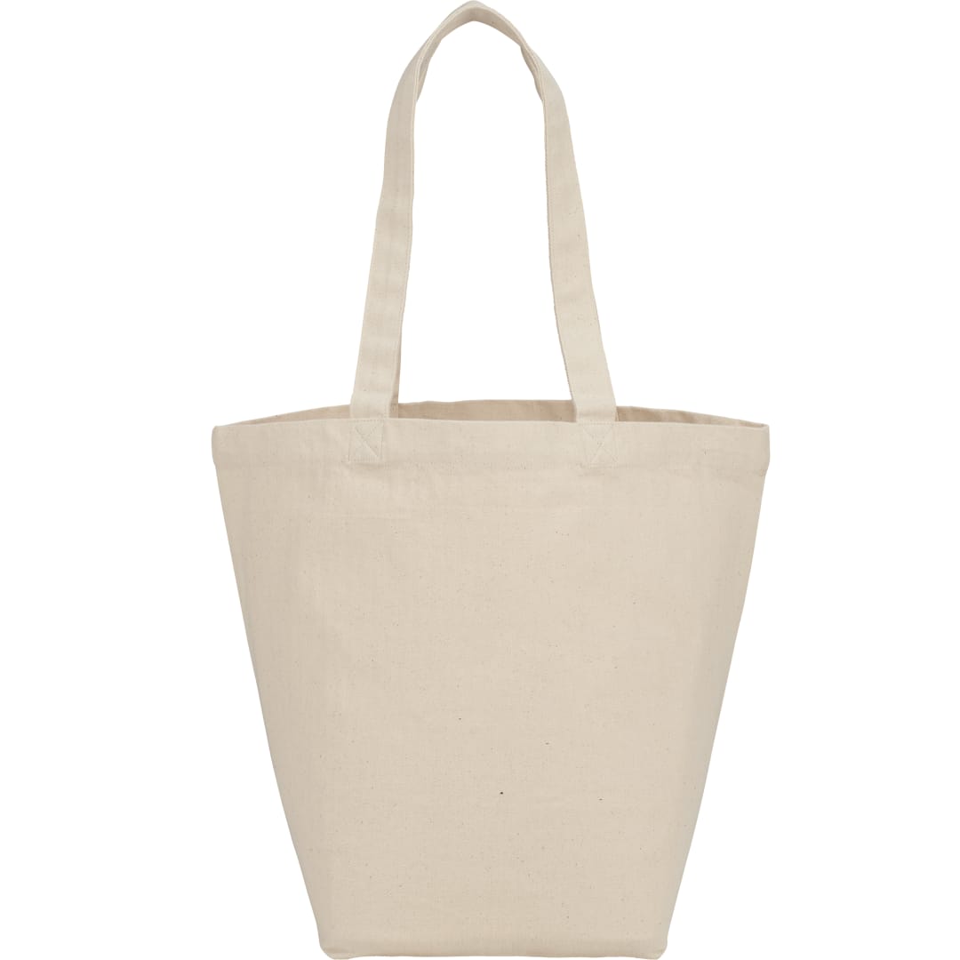 Herringbone 7oz Cotton Canvas Grocery Tote - 7900-10 Natural
