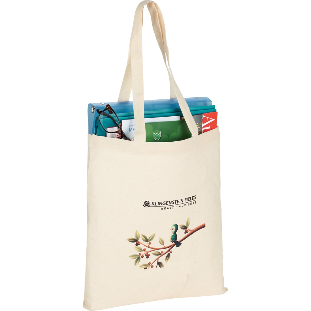 100% 4oz Cotton Canvas Convention Tote - 7900-20 Natural
