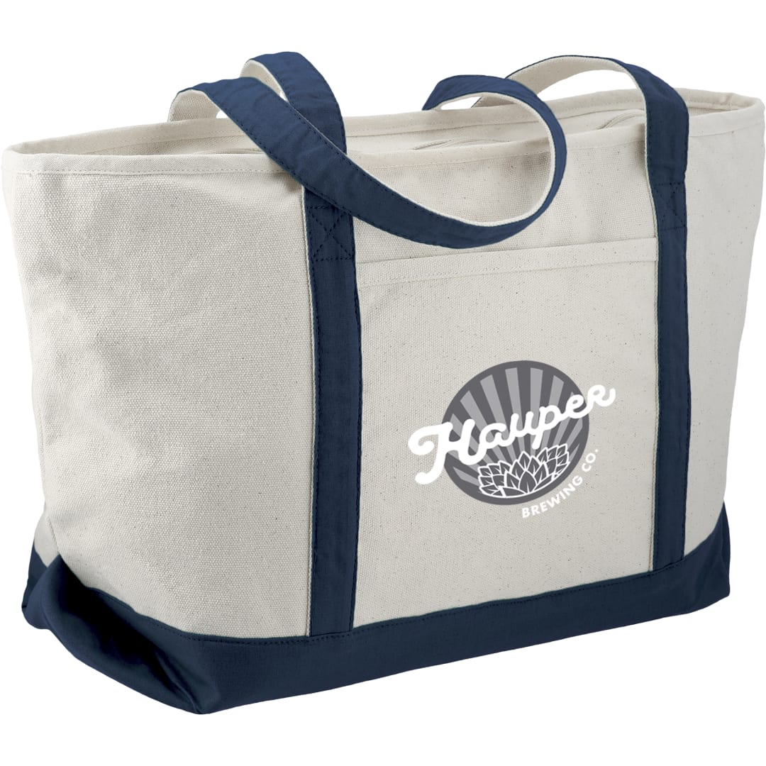 Baltic 18oz Cotton Canvas Zippered Tote - 7900-31