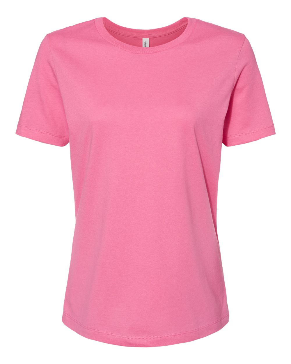 BELLA + CANVAS Women’s Relaxed Jersey Tee - 6400 Charity Pink