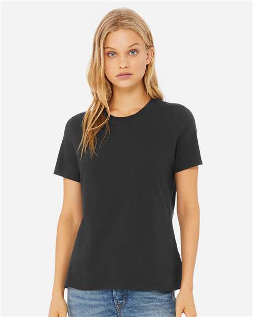 BELLA + CANVAS Women’s Relaxed Jersey Tee - 6400 Dark Grey