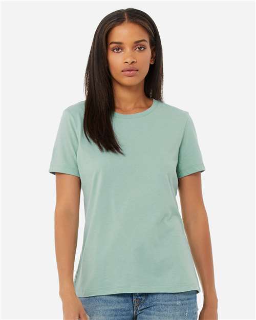BELLA + CANVAS Women’s Relaxed Jersey Tee - 6400 Dusty Blue