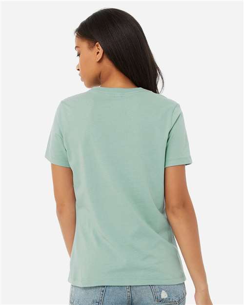 BELLA + CANVAS Women’s Relaxed Jersey Tee - 6400 Dusty Blue