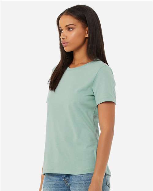 BELLA + CANVAS Women’s Relaxed Jersey Tee - 6400 Dusty Blue