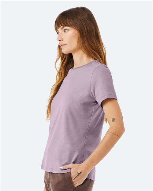 BELLA + CANVAS Women’s Relaxed Jersey Tee - 6400 Light Violet