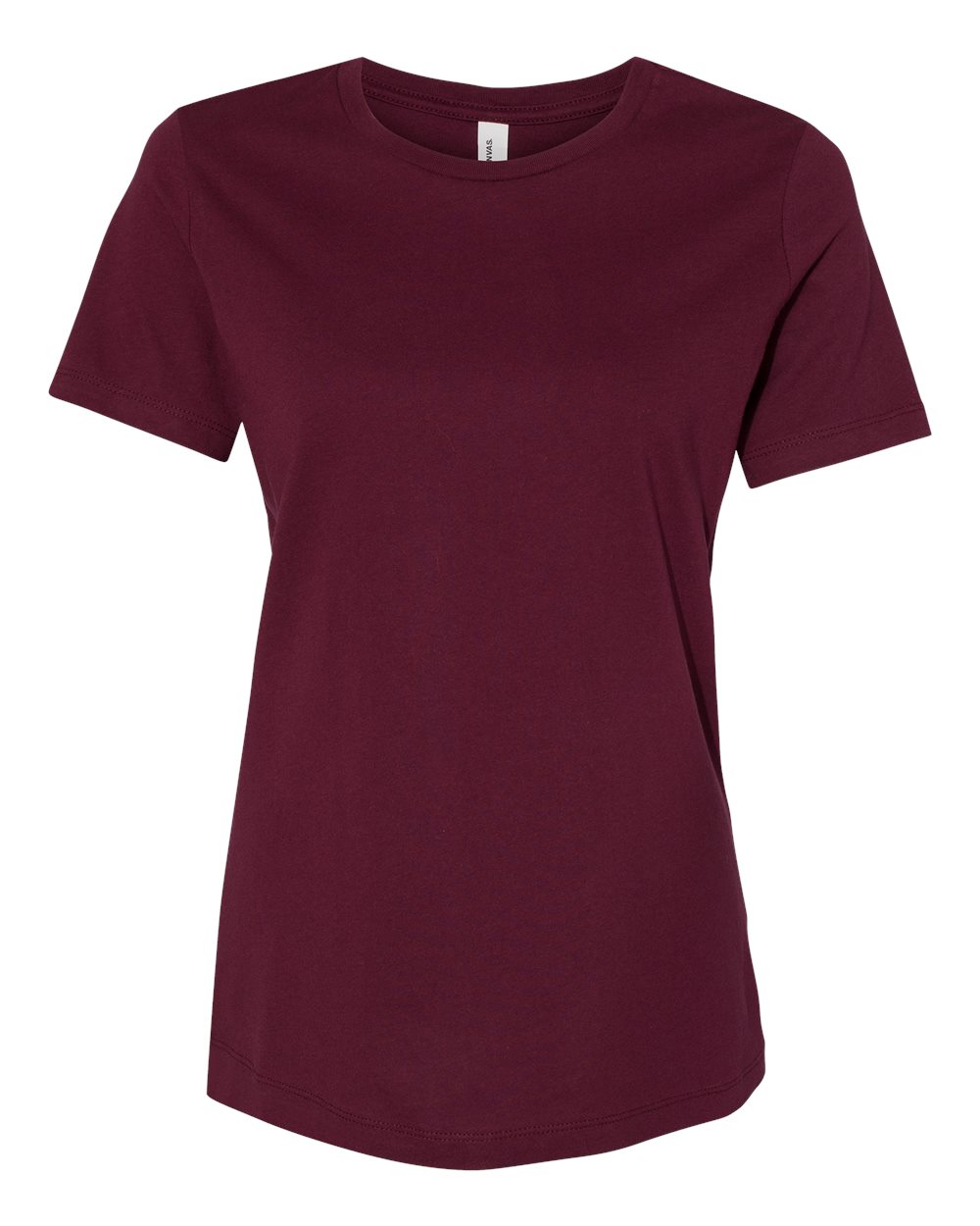 BELLA + CANVAS Women’s Relaxed Jersey Tee - 6400 Maroon