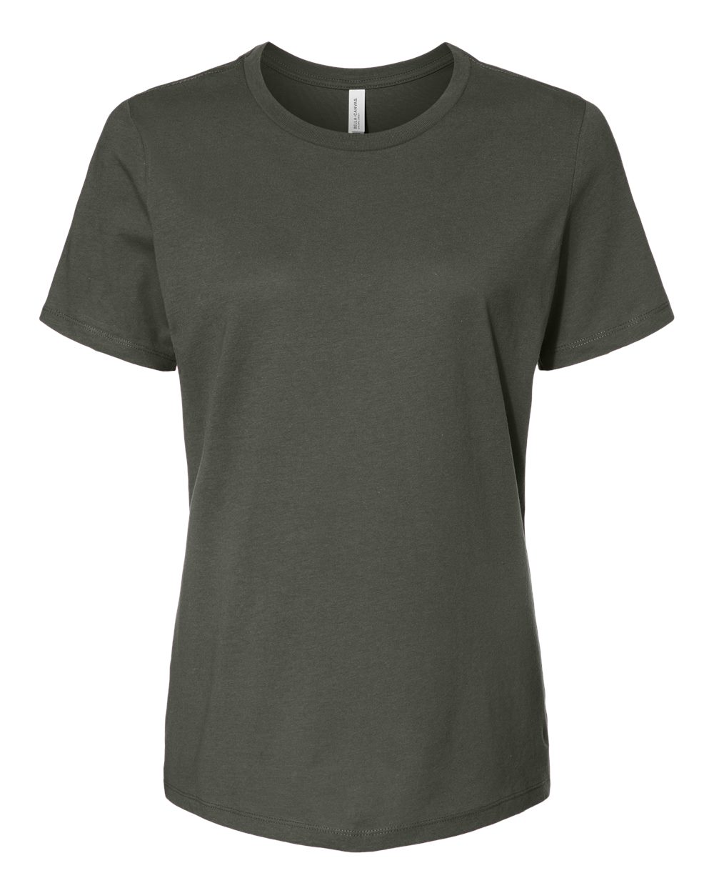 BELLA + CANVAS Women’s Relaxed Jersey Tee - 6400 Military Green