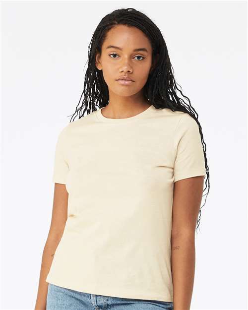 BELLA + CANVAS Women’s Relaxed Jersey Tee - 6400 Natural