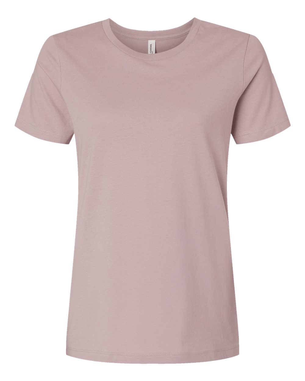BELLA + CANVAS Women’s Relaxed Jersey Tee - 6400 Pink Gravel
