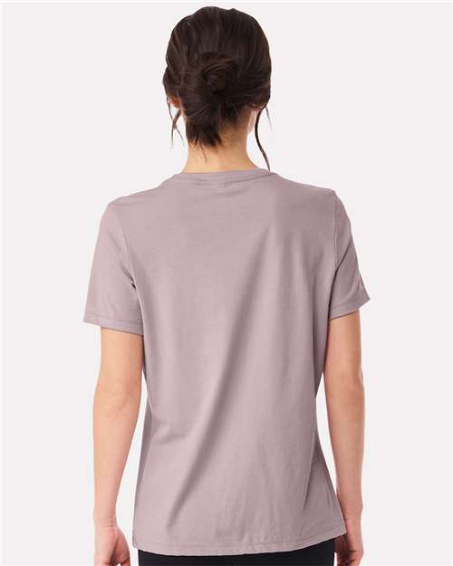 BELLA + CANVAS Women’s Relaxed Jersey Tee - 6400 Pink Gravel