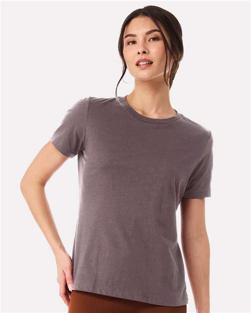 BELLA + CANVAS Women’s Relaxed Jersey Tee - 6400 Purple Storm