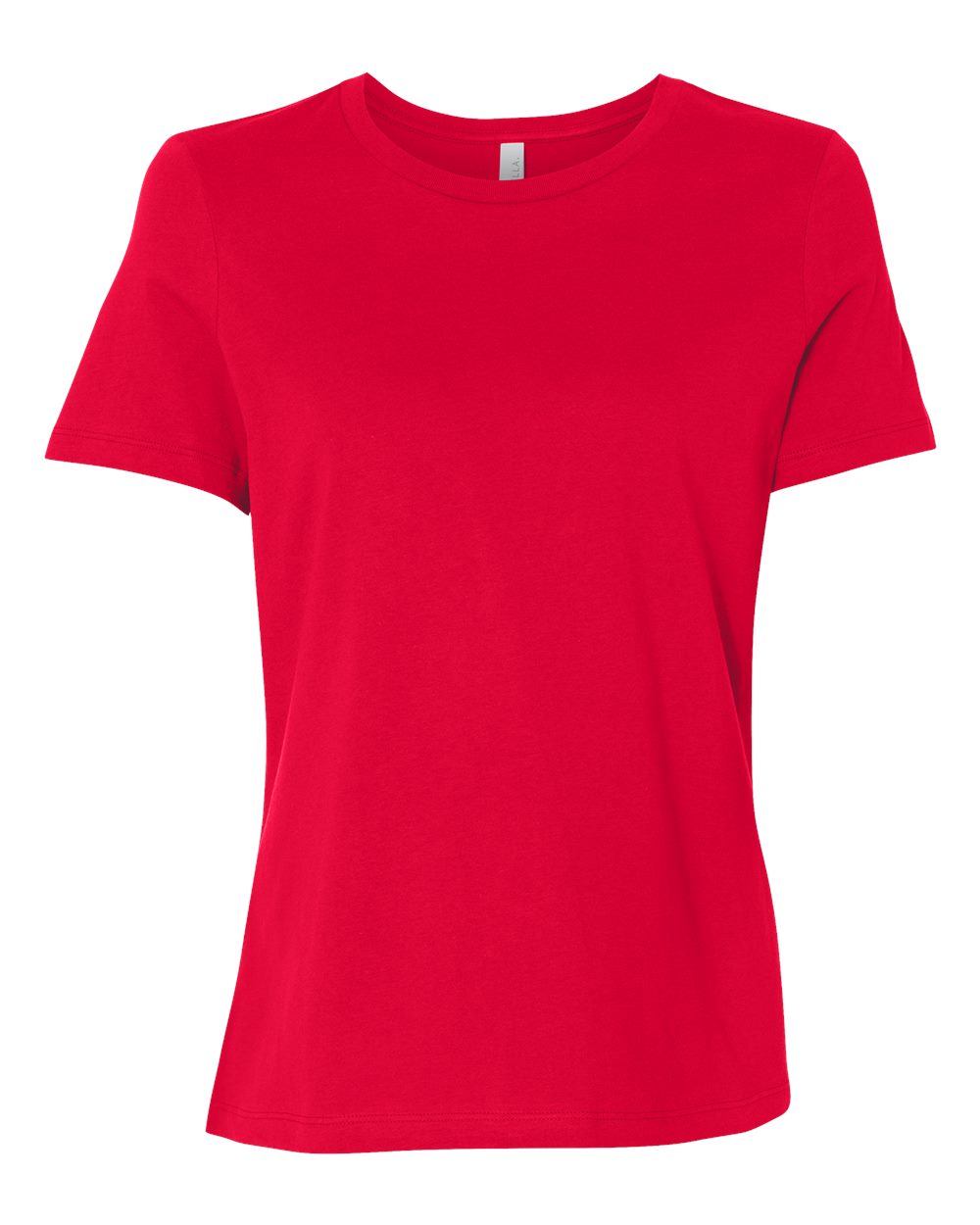 BELLA + CANVAS Women’s Relaxed Jersey Tee - 6400 Red