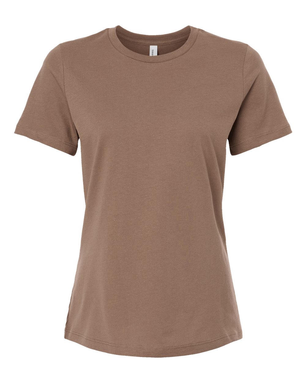 BELLA + CANVAS Women’s Relaxed Jersey Tee - 6400 Vintage Brown