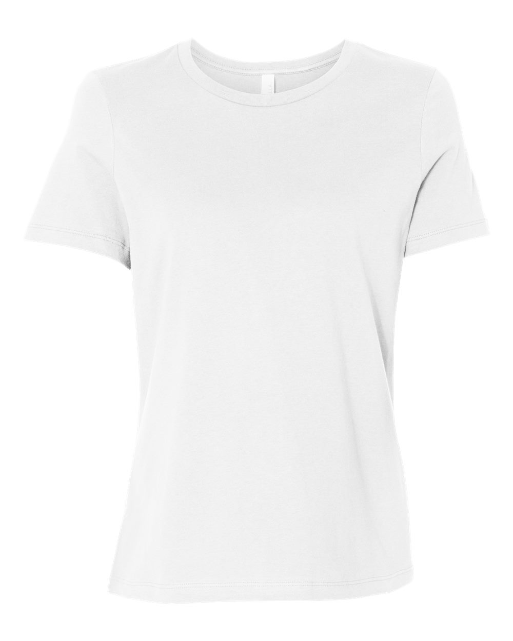 BELLA + CANVAS Women’s Relaxed Jersey Tee - 6400 White