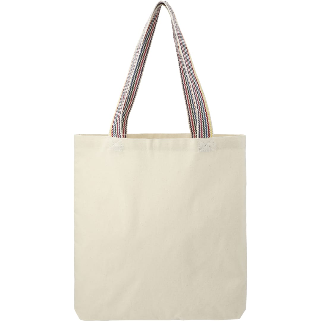 Rainbow Recycled 6oz Cotton Convention Tote - 7901-01 Natural