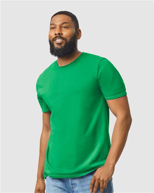 Gildan Unisex Softstyle® T-Shirt - 64000 Irish Green