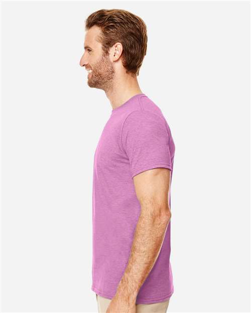 Gildan Unisex Softstyle® T-Shirt - 64000 Heather Radiant Orchid