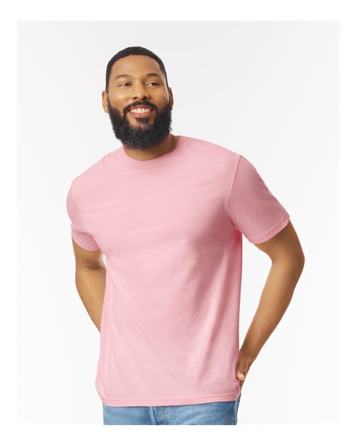 Gildan Unisex Softstyle® T-Shirt - 64000 Light Pink