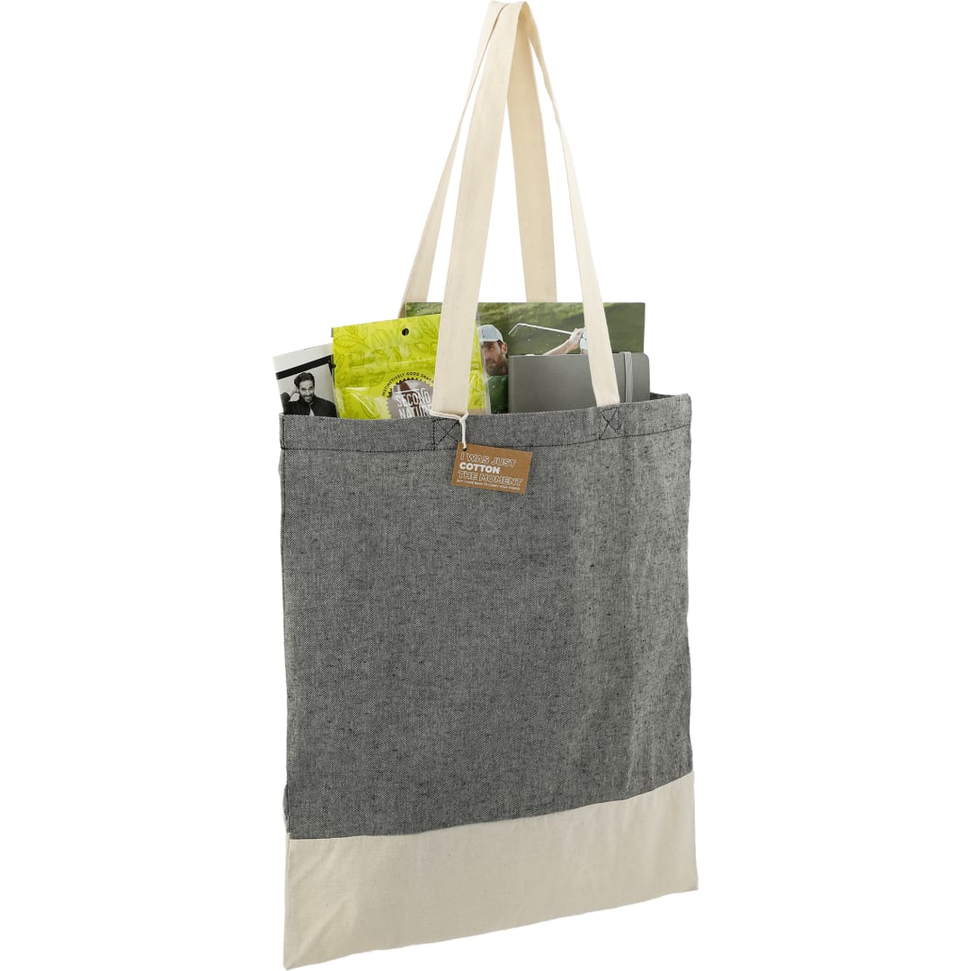  Split Recycled 5oz Cotton Twill Convention Tote - 7901-08