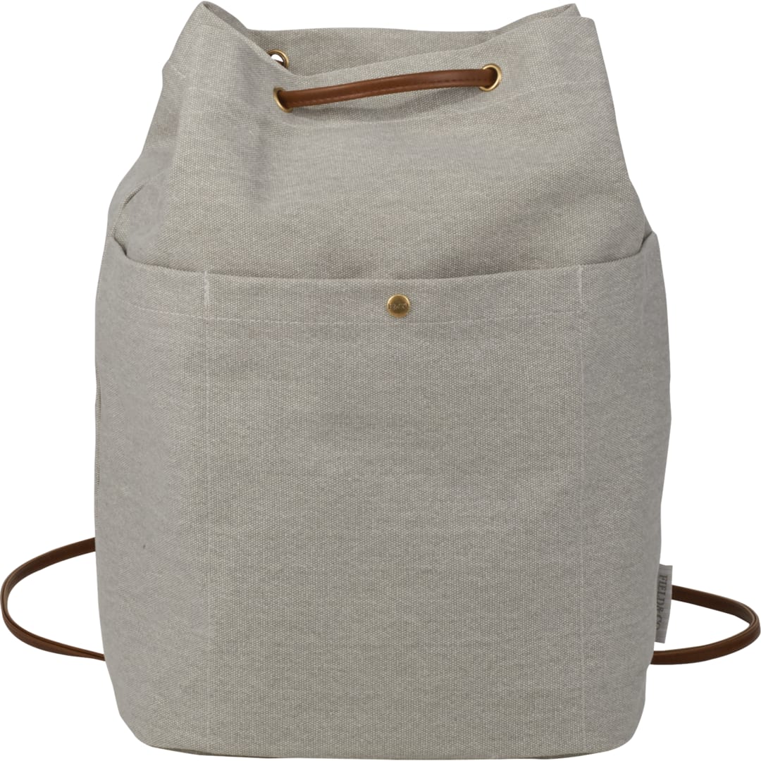 Field & Co. Field & Co. 16oz Cotton Canvas Convertible Tote - 7950-14 Gray