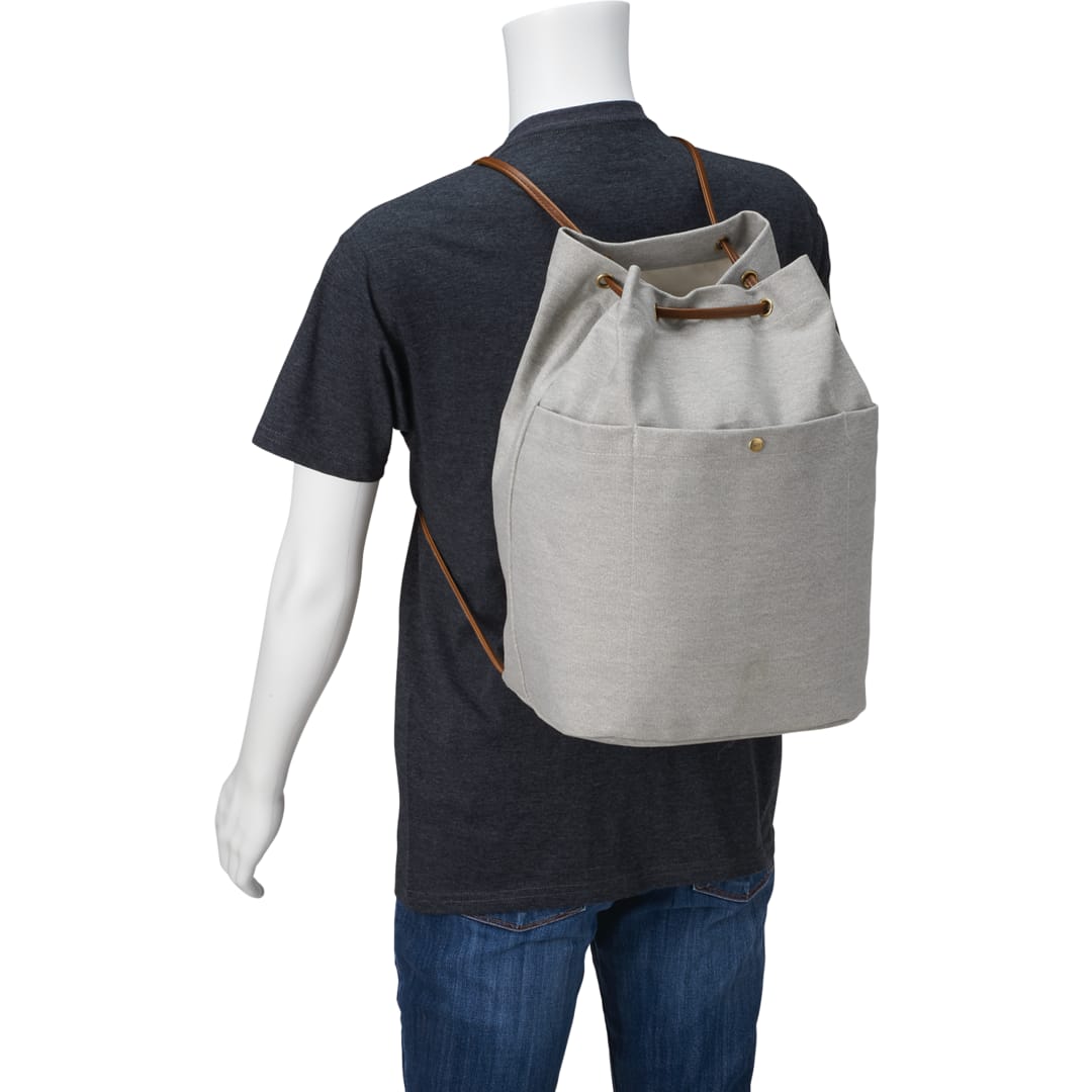 Field & Co. Field & Co. 16oz Cotton Canvas Convertible Tote - 7950-14 Gray
