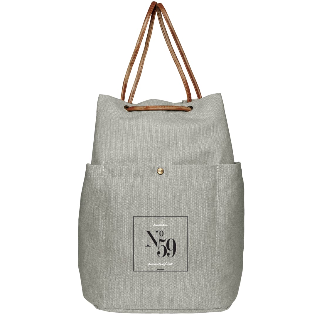Field & Co. Field & Co. 16oz Cotton Canvas Convertible Tote - 7950-14 Gray
