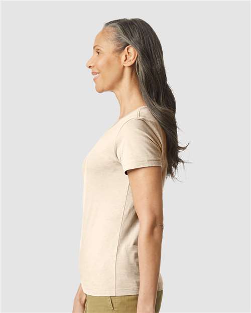 Gildan Women's Softstyle® T-Shirt - 64000L Sand