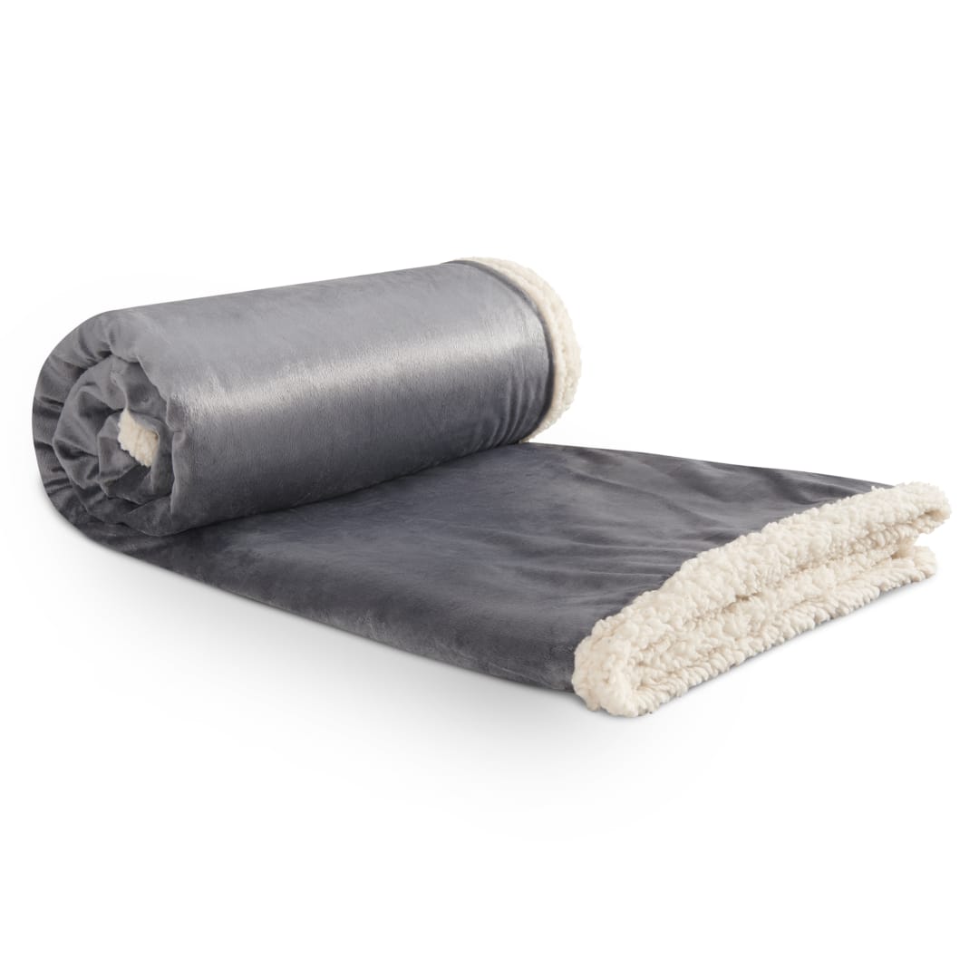 Field & Co. Field & Co.® Cambridge Oversized Sherpa Blanket - 7950-51 Gray