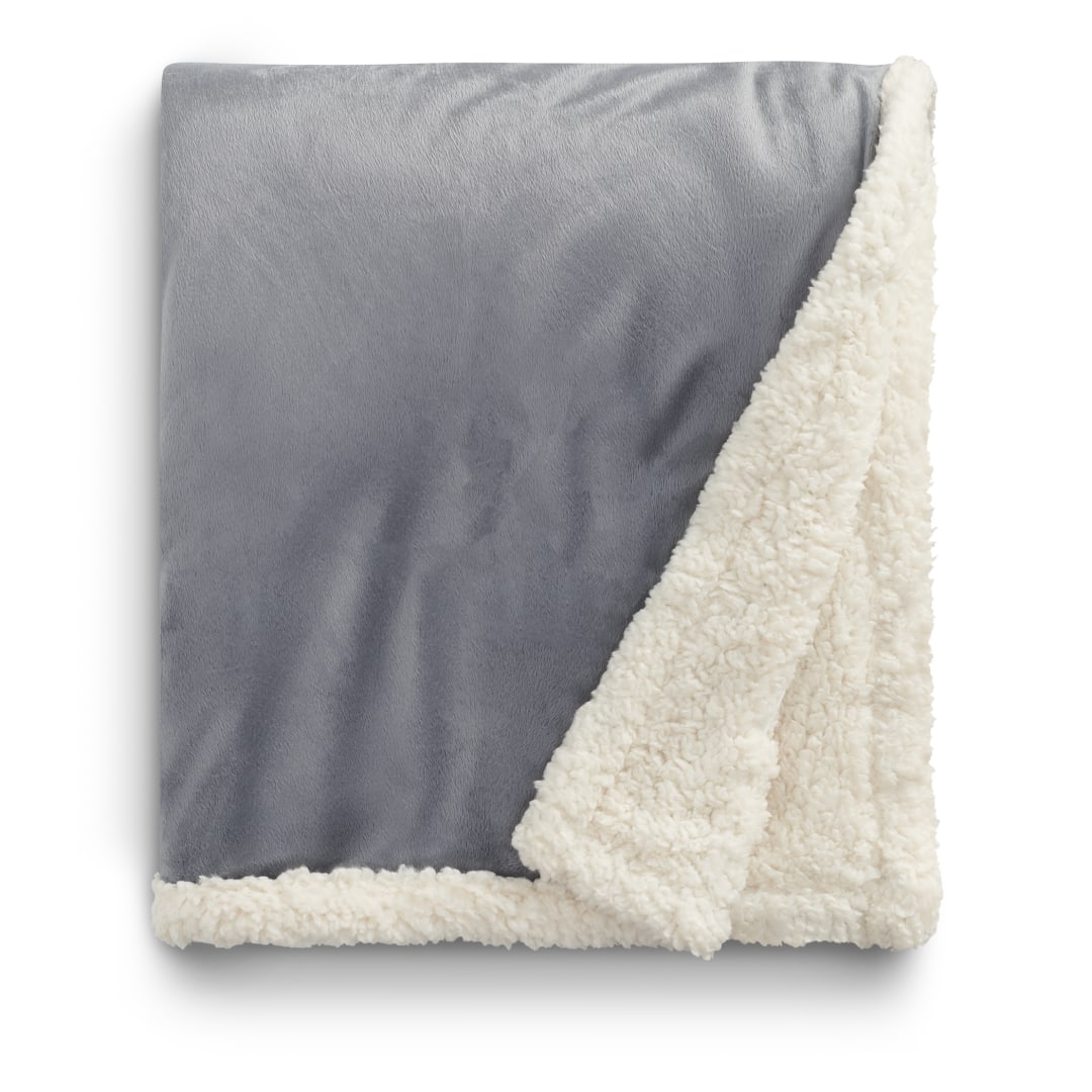 Field & Co. Field & Co.® Cambridge Oversized Sherpa Blanket - 7950-51 Gray