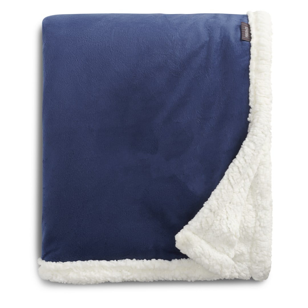 Field & Co. Field & Co.® Cambridge Oversized Sherpa Blanket - 7950-51 Blue