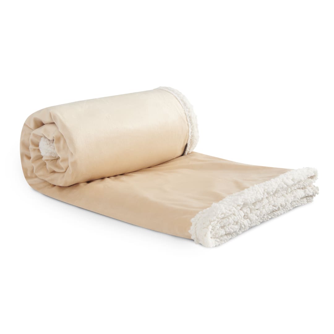 Field & Co. Field & Co.® Cambridge Oversized Sherpa Blanket - 7950-51 Tan